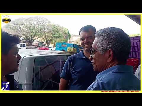 Tv Educativa Giro Pela Cidade Visita Dep  Fed Vicentinho PT à CEAGESP Marília S P