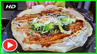 Beijing Jianbing 北京煎饼: Best Ever Chinese Street Food Crepe | #mTube Foods