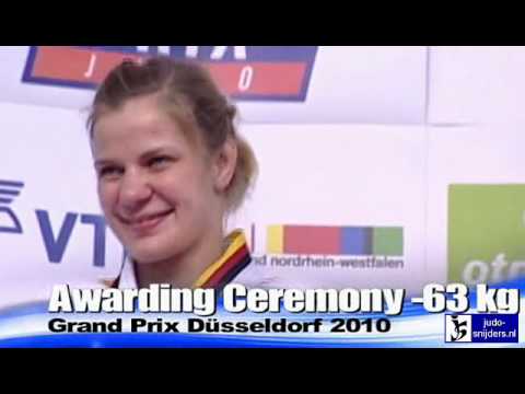 Judo 2010 Grand Prix Dusseldorf: Medal Ceremony [-63kg]