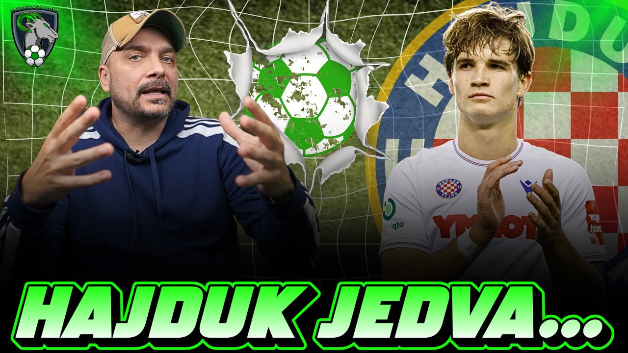 VUKOVAR vs HAJDUK 0:1! PUKŠTAS SPASIO HAJDUK!