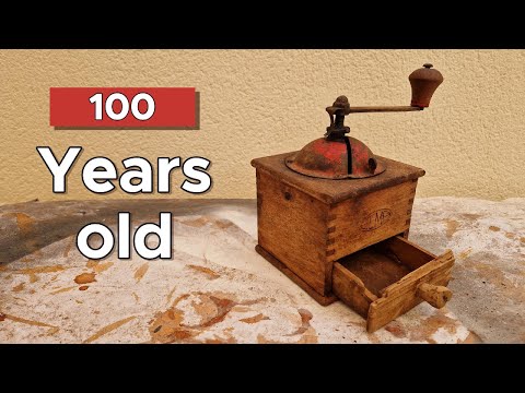 Restoring Antique Coffee Grinder