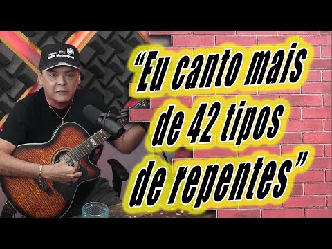 Luizinho de Irauçuba toca e canta mais de 42 tipos de Repentes.