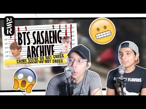 GUYS REACT TO BTS 'Sasaeng Archive'