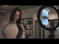 Goapa Žiedinė LED lempa Led Ring light su trikoju stovu, telefono laikikliu ir „Bluetooth“ valdymo pulteliu