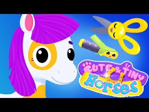 Fun Pony Care Games - Cute Little Horses Hair Salon Pet Animal Care Makeover Kids Games