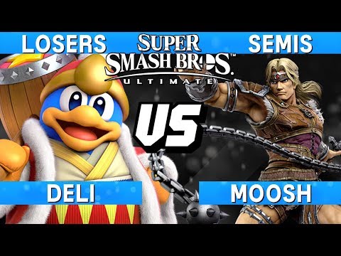 Smash Ultimate Tournament Losers Semis - Deli (DDD) vs Moosh (Simon) - S@LT 191
