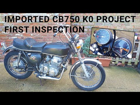 Honda CB750 K0 - Inspecting My New Imported Project Bike | Part 1