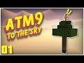 Minecraft ATM9: To The Sky - Ep 1 - New Skyblock Adventure!