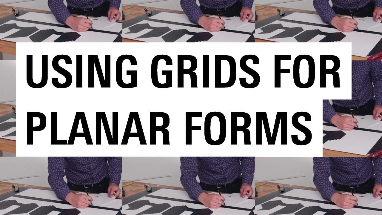 Using a Grid to Create a Planar Form | With Chris Badger | Otis College of Art and Design