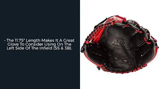 Video thumbnail: Review: Wilson A2K 1787 SuperSkin 11.75" Custom Baseball Glove (WTA2KCRB211787SS)