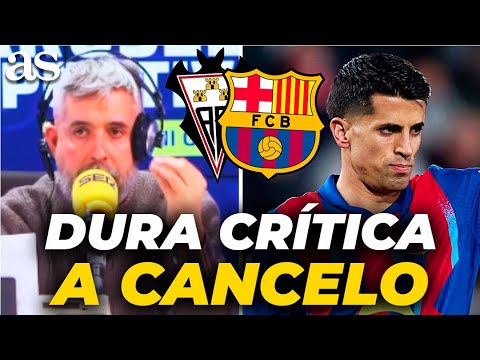 La DURÍSIMA CRÍTICA de DANI GARRIDO a la "INFUMABLE" actuación de JOAO CANCELO en ALBACETE