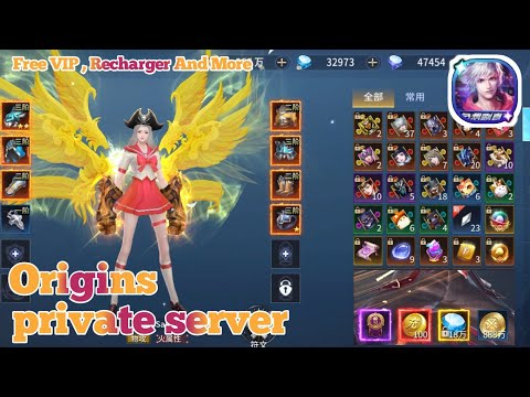 Origins MMO Private Server CN | Free Vip , Recharger , And More