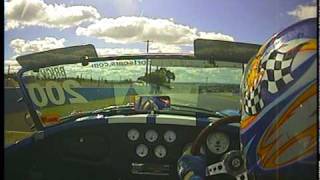 preview picture of video 'Bathurst FoSC 2010 hot laps in an ac cobra'