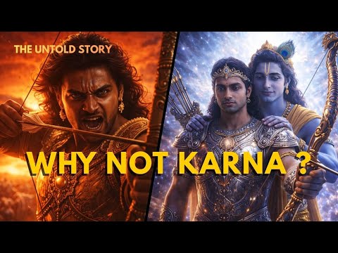 Why Krishna Chose Arjuna Over Karna – The Untold Truth Finally Explained