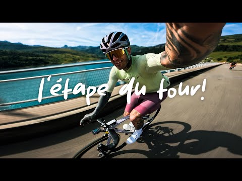 CYCLING A STAGE OF THE TOUR DE FRANCE!