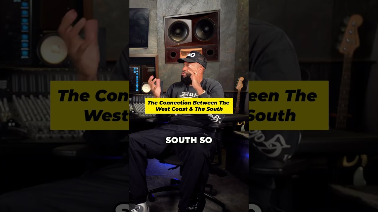 Explaining The Connection Between The West Coast & The South #westcoast #south #hiphop #producer