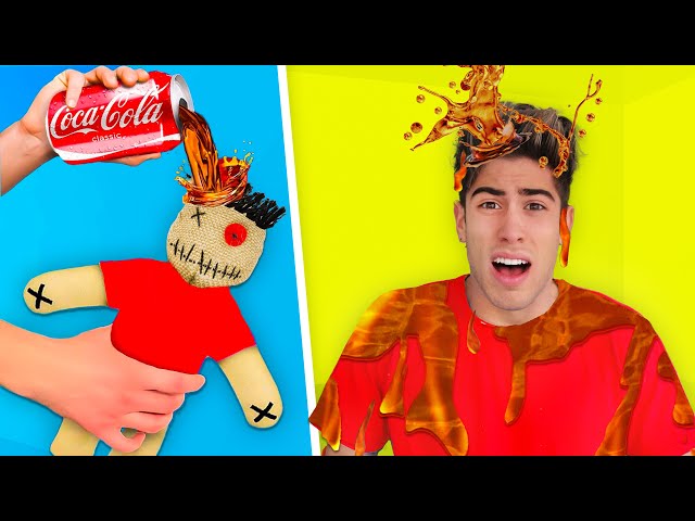 Vídeo relacionado con Muñeco vudú mágico para niños | Magician Magic Show Props Juguetes aterradores para niños, Adultos - Muñecas Paja extrañas naviñas para el hogar, la Escuela