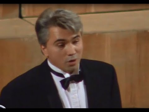 Dmitri Hvorostovsky. Romance: MY GENIUS, MY  ANGEL, MY  FRIEND by P. Tchaikovsky, lyrics A. Fet.