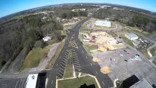preview picture of video 'Aerial of Downtown Centre Alabama'