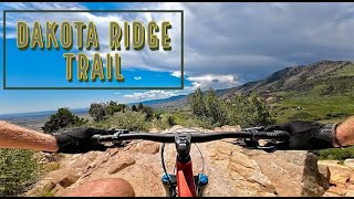 Getting Rocked on the Dakota Ridge Trail.