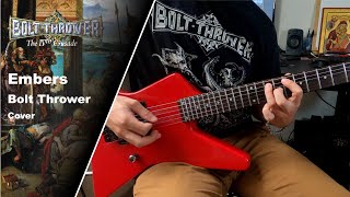 Bolt Thrower - Embers - Guitar Cover w/Solo (+Tabs)