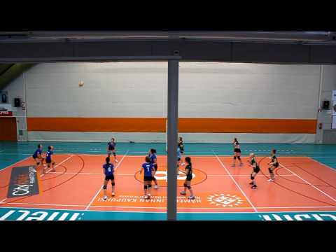 A-Volley C-tytöt Hämeenlinnassa 13.3.2011