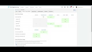 Course Privacy Settings