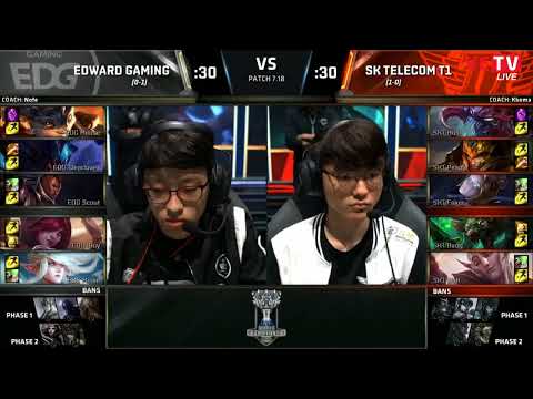 [06.10.2017] EDG vs SKT [Group Stage] [CKTG2017][Bảng A]