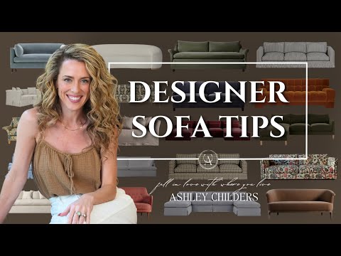So wählen Sie ein Sofa wie ein Designer aus