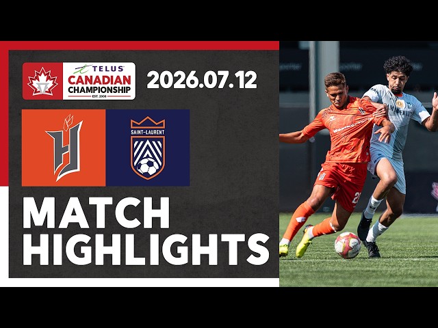 HIGHLIGHTS: Forge FC vs. CS Saint-Laurent | TELUS Canadian Championship Quarter-final, Leg 2