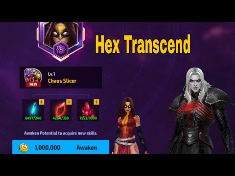 Hex Transcend Complete And WBL Knull Performance Test - Marvel Future Fight