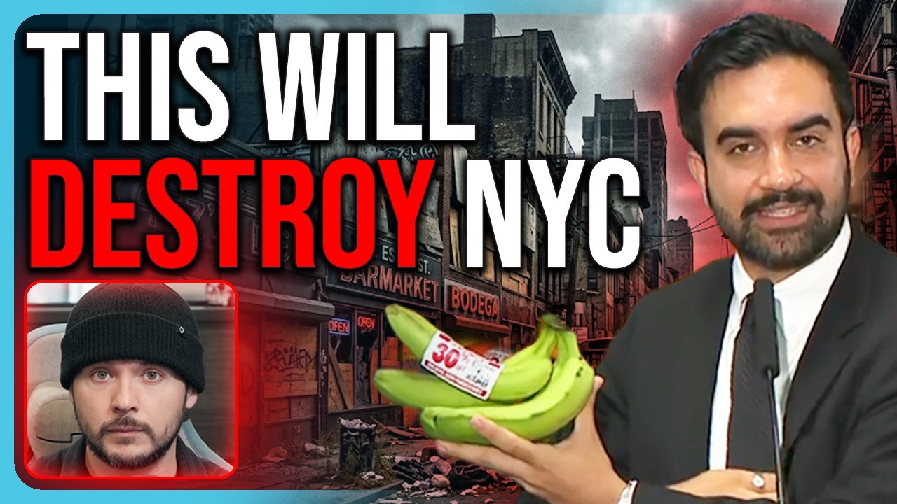 Mamdani Touts City Run Grocery Stores 30% CHEAPER Than Retail, NYC Will IMPLODE