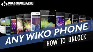 How To Unlock any Wiko Phone - ALL Wiko Freddy/Lenny/Jerry/Sunny & More...