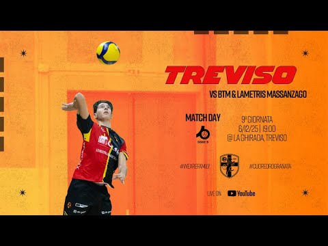 Serie B: Volley Treviso - BTM & Lametris Massanzago