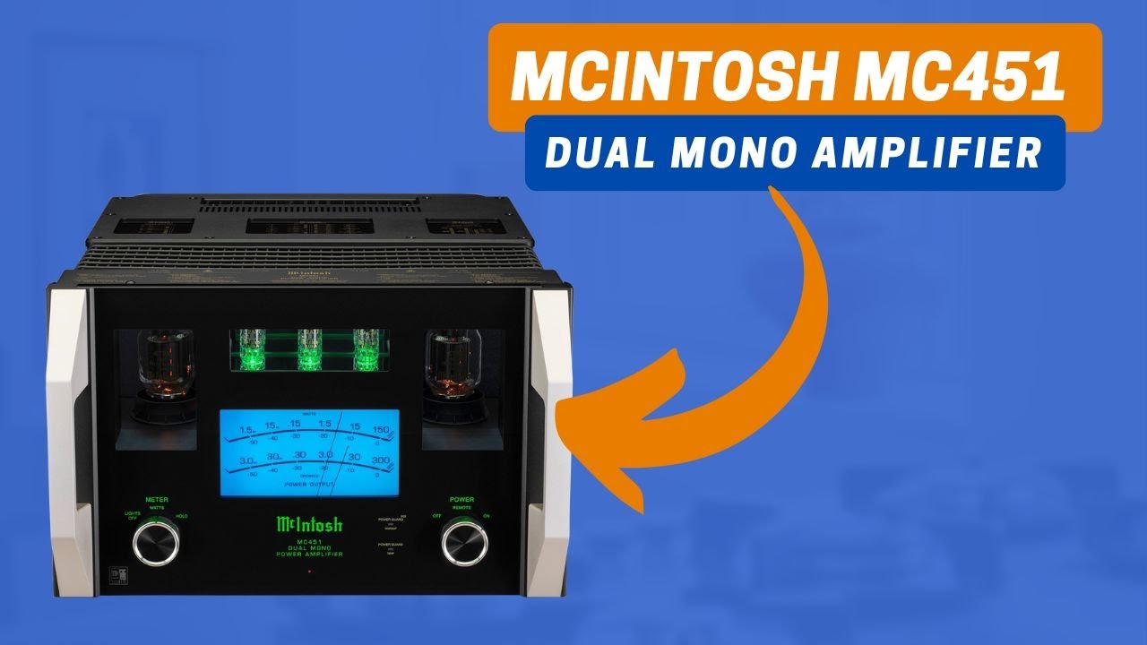 McIntosh MC451 Dual Mono Amplifier - Quick Look India