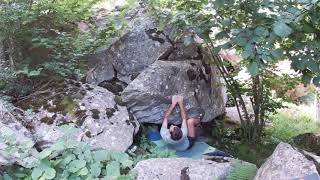 Video thumbnail of Orinal, 6a+. Cavallers