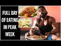 FULL DAY OF EATING IN PEAK WEEK | SIDDHANT JAISWAL