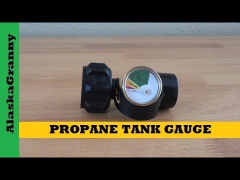 Propane Tank Gauge Level Indicator - How Much Propane Is In The Tank Gas Grill Barbecue