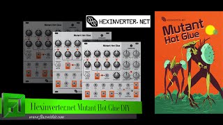 Video thumbnail for Hexinverter.net Mutant Hot Glue on drums eurorack compressor by Ken Flux Pierce Fluxwithit