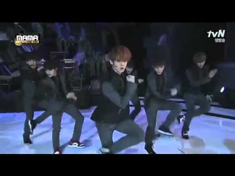131122 EXO -  Growl Remix Dance in MAMA