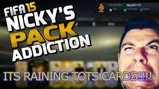 ITS RAINING TOTS CARDS BABY!!! Record Breaker in a pack too!!! FIFA 15 Ultimate Team