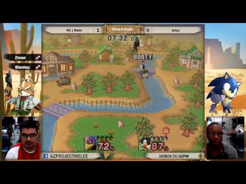 Salty Juans 3: RG|Medz (Falco,Fox) vs AriYo (Sonic) Wave B Pools