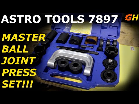 Astro Master Ball Joint Press Set Review, AND the GOLIATH Press!