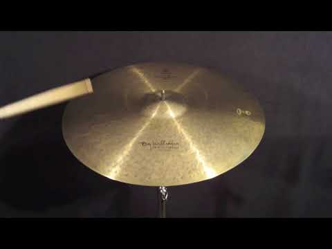 New ride cymbal vlog #1 - 22" Istanbul Mehmet Tony Williams tribute ride 2291g