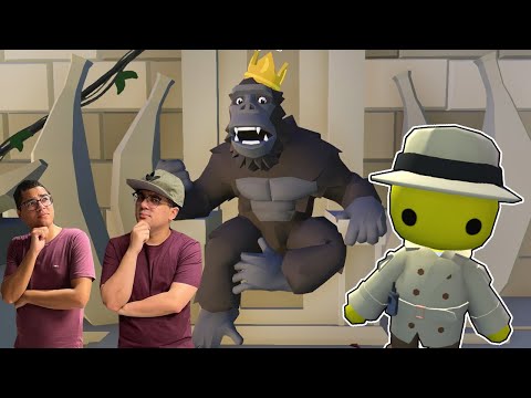 O MISTÉRIO DO GORILA GIGANTE NA CIDADE DE MASSA DE MODELAR! - Wobbly Life