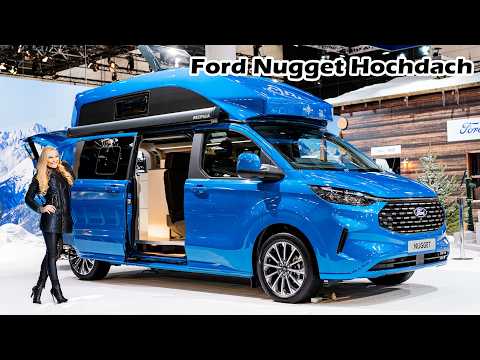 Ford Nugget Hochdach - interior walkaround  |  caravan salon