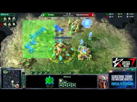 ESVTV - Gigabyte Stars War 7 - Grubby[P] VS DignitasDreAm[P] - G2