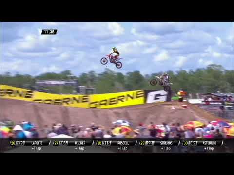 Nagl passes Gajser - Monster Energy MXGP of USA 2017