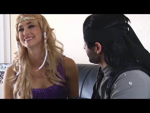 Snake's on a Date with Zelda - Bloopers and Outtakes!