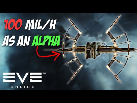 Make 100mil/h as an Alpha in a Praxis Ratting EVE Online